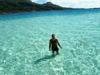 dave in bora bora water 